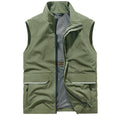 Top Quality Outdoor Professional Reflective Vests Men Summer Multi-pocket Zipper Light Casual Hiking Fishing Cycling Safety Vest