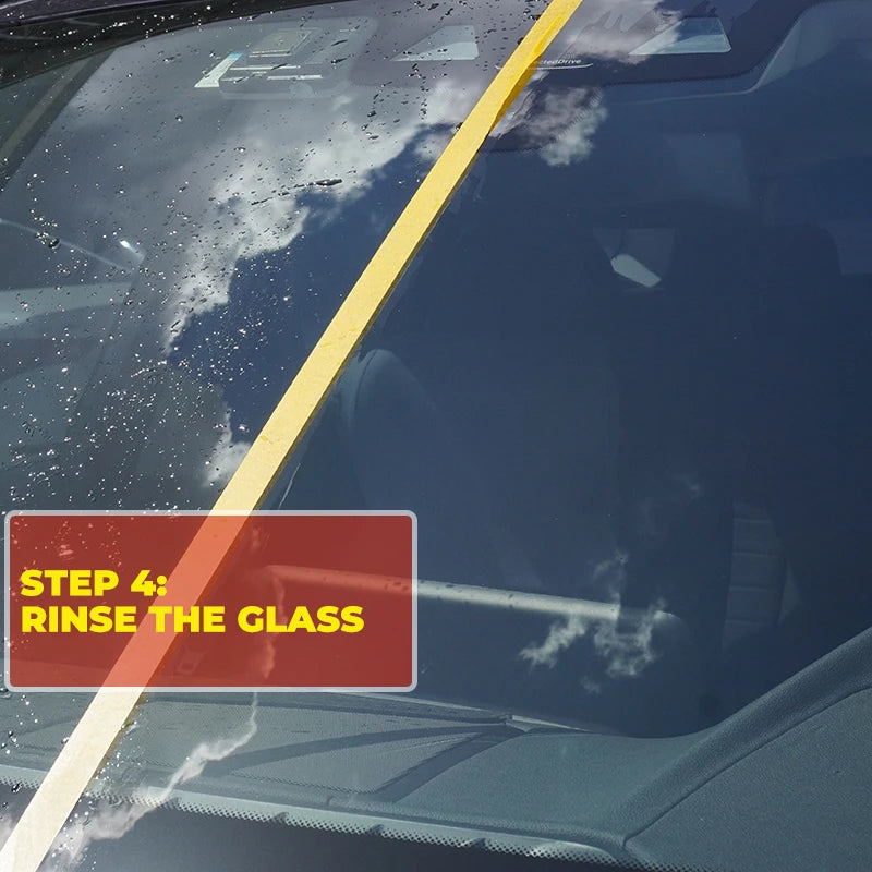 Glass Hard Water Spot Remover Heavy Oil Film Cleaner Paste Deep Cleaning for Bathroom Auto Windshield Car Care Accessorie
