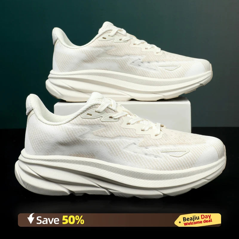 Men Sports Running Shoes Leisure cushioning Breathable Lightweight Women's Comfortable Athletic Nonskid Marathon Sneakers