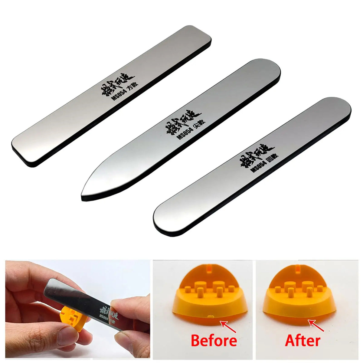 Glass File for Model Polish Model Kit, Figure, Resin Material DIY