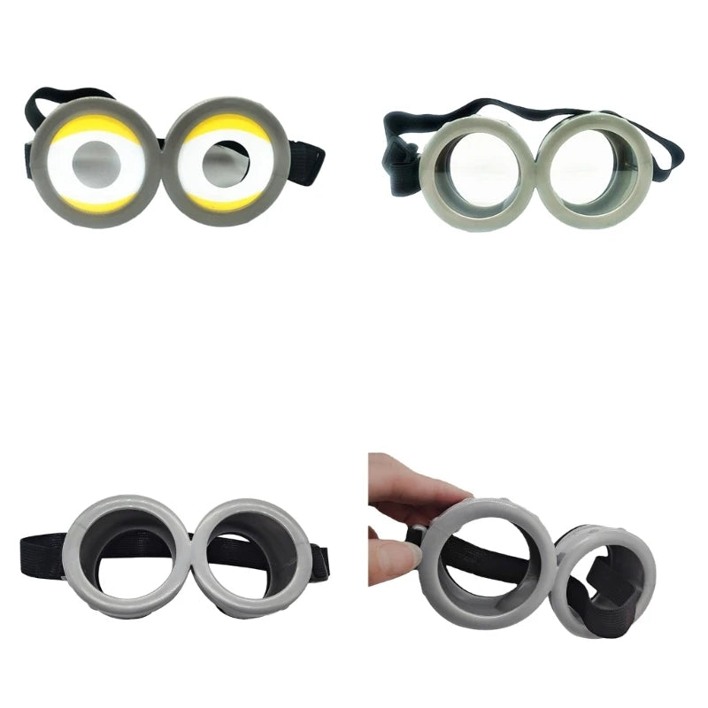 Miniones Goggles Novelty Eyewear Funny Glasses Miniones Costume Despicables Me Miniones Eyewear Halloween Cosplay Costume Gift