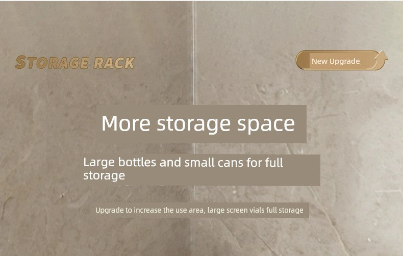 Toilet Punch-Free Wall-Mounted Bath Storage Rack