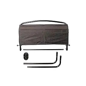 Stander 30" Safety Bed Rail with Padded Pouch, Folding Bedside Safety Guard Rail for Adults, Seniors, and Elderly, Under
