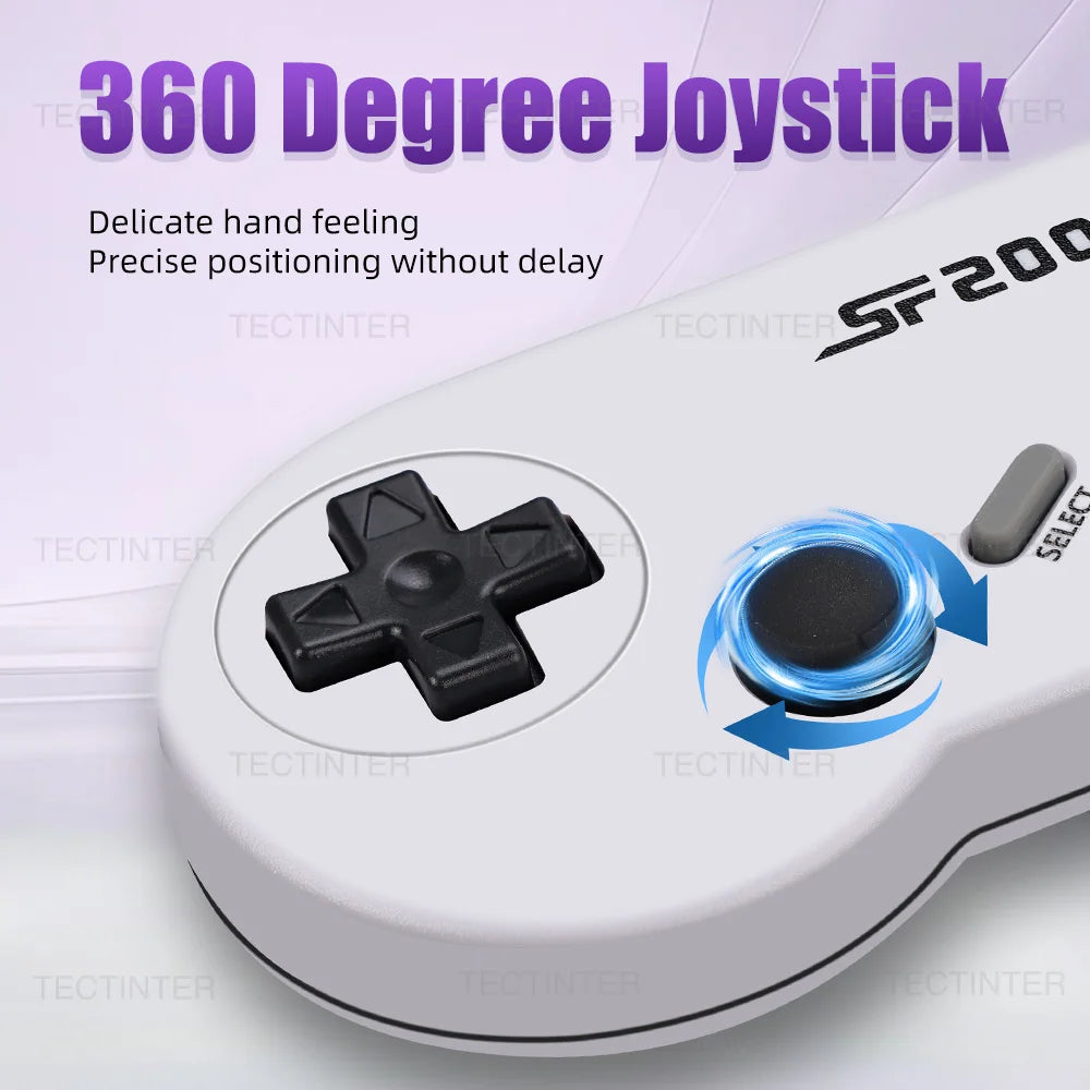 2PCS Wireless Video Game Console For SF2000/SF900/SG800 Portable Handheld Game Console with Rocker Gaming Controller Accessories