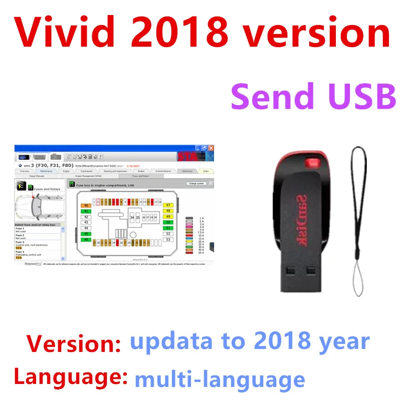 Newest Automotive Vivid 2018.01 (Atris-Technik) Europe Repair Software Atris Parts vivid 2018 software Free installation service