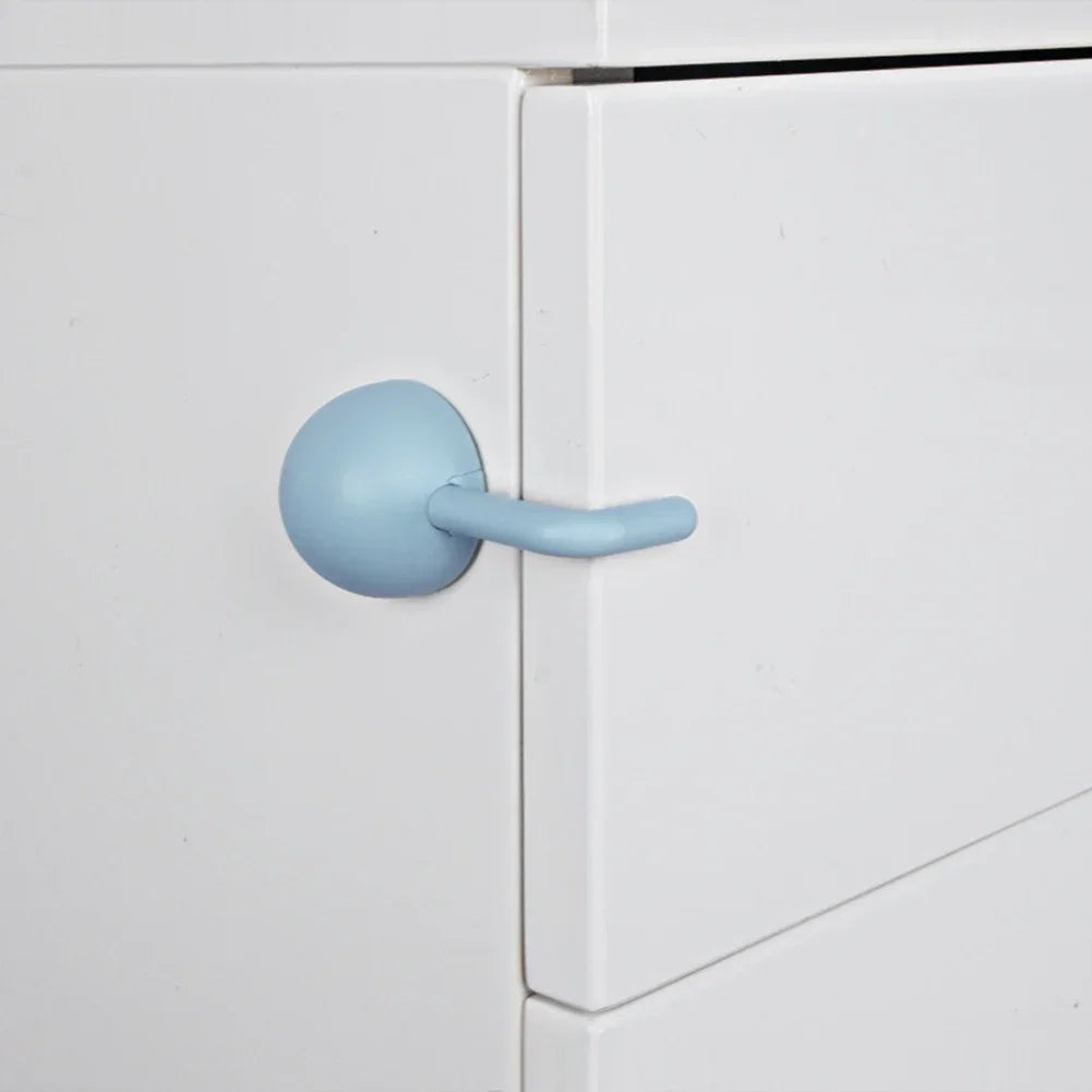 Multifunctional Baby Safety Lock Anti-Pinch Hand Children Safety Cabinet Door Drawer Locks Security Refrigerator Buckle