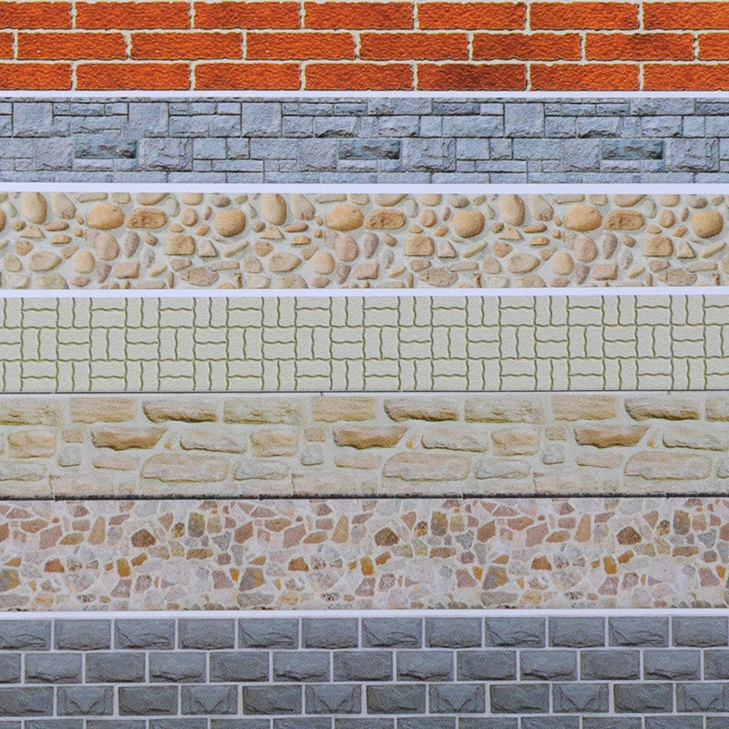 21x29CM Architectural Sand Table Model Material Sticker With Backing Adhesive Wallpaper Flooring Paper 5Pcs/Lot