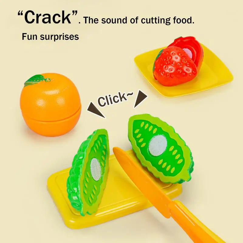 Play Food Set For Kids Children's Pretend Play Kitchen Toy Finely Polished Educational Toy For Birthday New Year Christmas