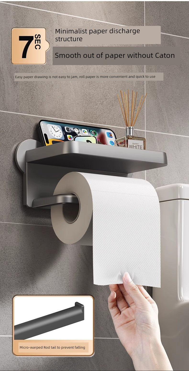 Bathroom Storage Rack Wall Hanging Waterproof Tissue Box
