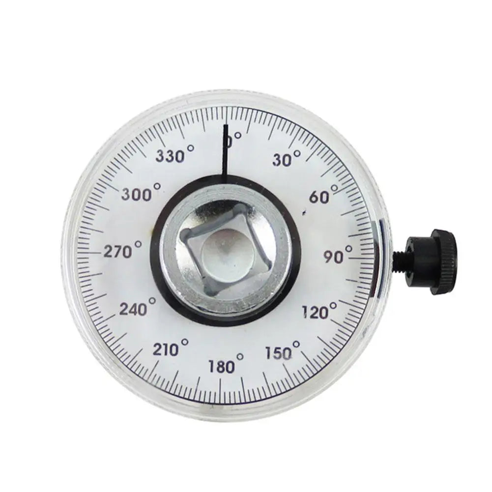 2024 NEW Torque Wrench Torquemeter Dial Hand Tool Calibrated In Degrees Auto Service Equipment Automotive Tools