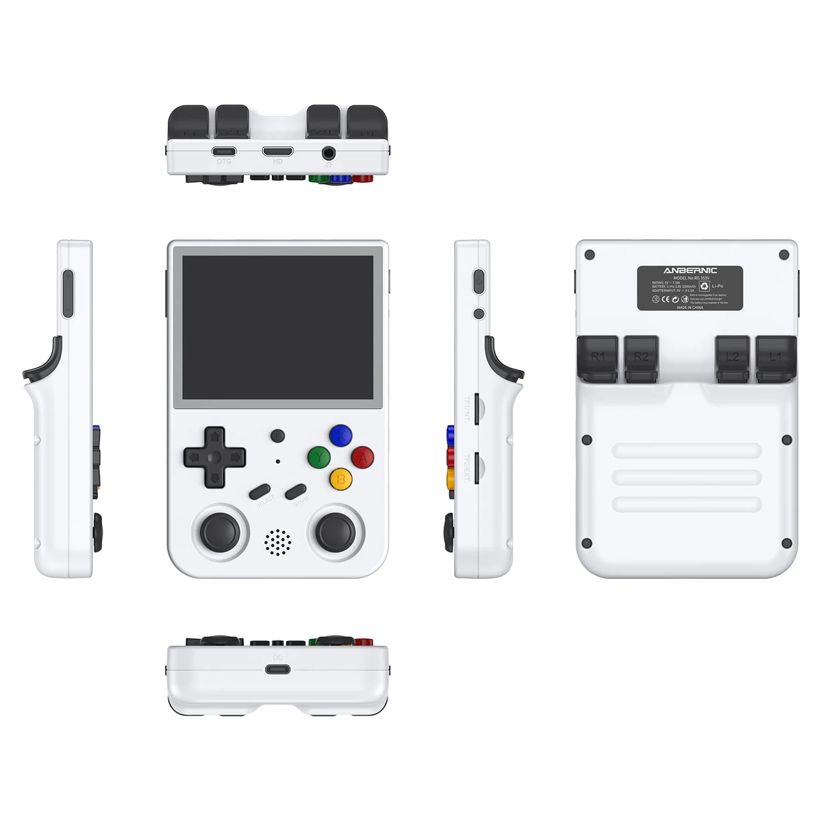RG353VS Handheld Game Players 3.5-inch IPS Touch Screen Portable Video Console Linux System Android 11