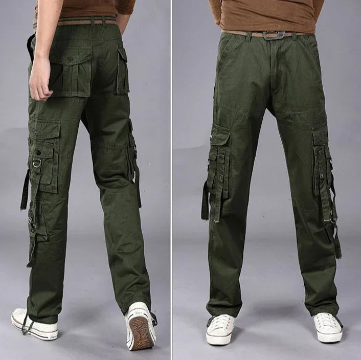 Outdoor Hiking Cotton Male Trousers Baggy Aesthetic Korean Style Cheap Y2k Vintage Men's Cargo Pants Fashion Slacks New In Long
