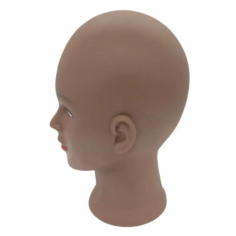 Female African Mannequin Head Without Hair For Making Wig Stand and Hat Display Cosmetology Manikin Training Head
