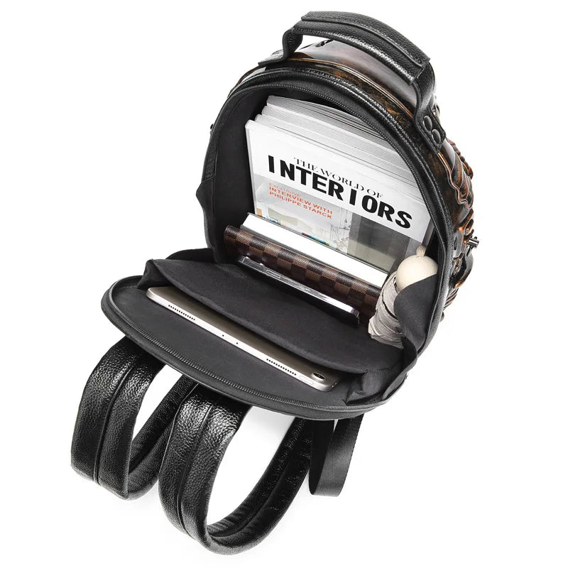 Shaped backpack Cyberpunk new trend backpack men and women alike