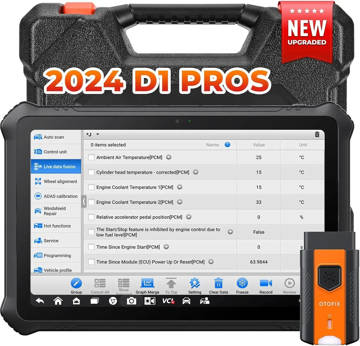 OTOFIX D1 PROS Car Diagnostic Tool Support ECU Coding And 40 Services