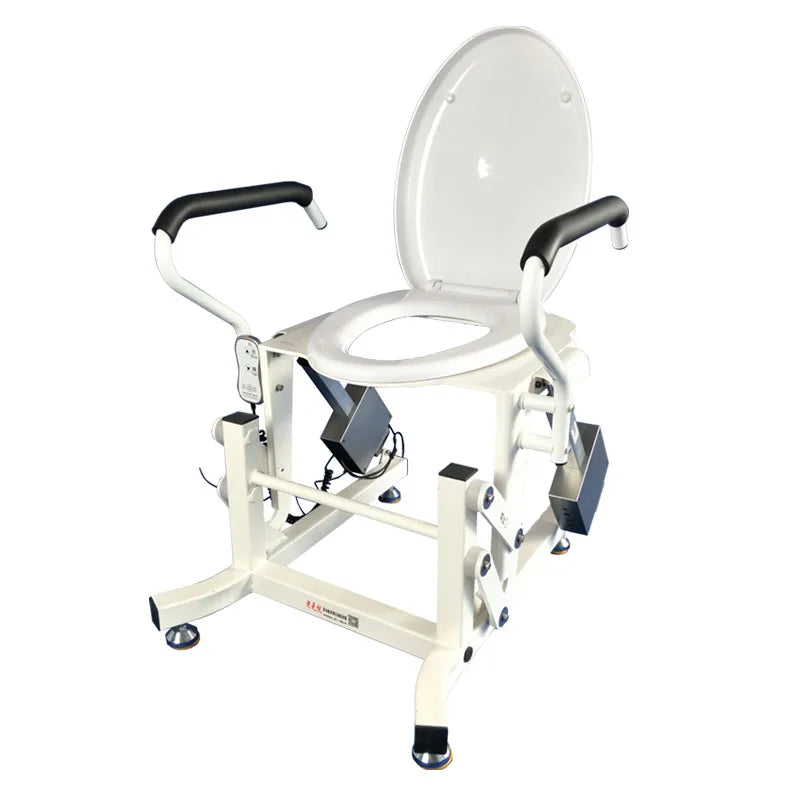 Senior health care products standing up toilet assist commode chair for old people