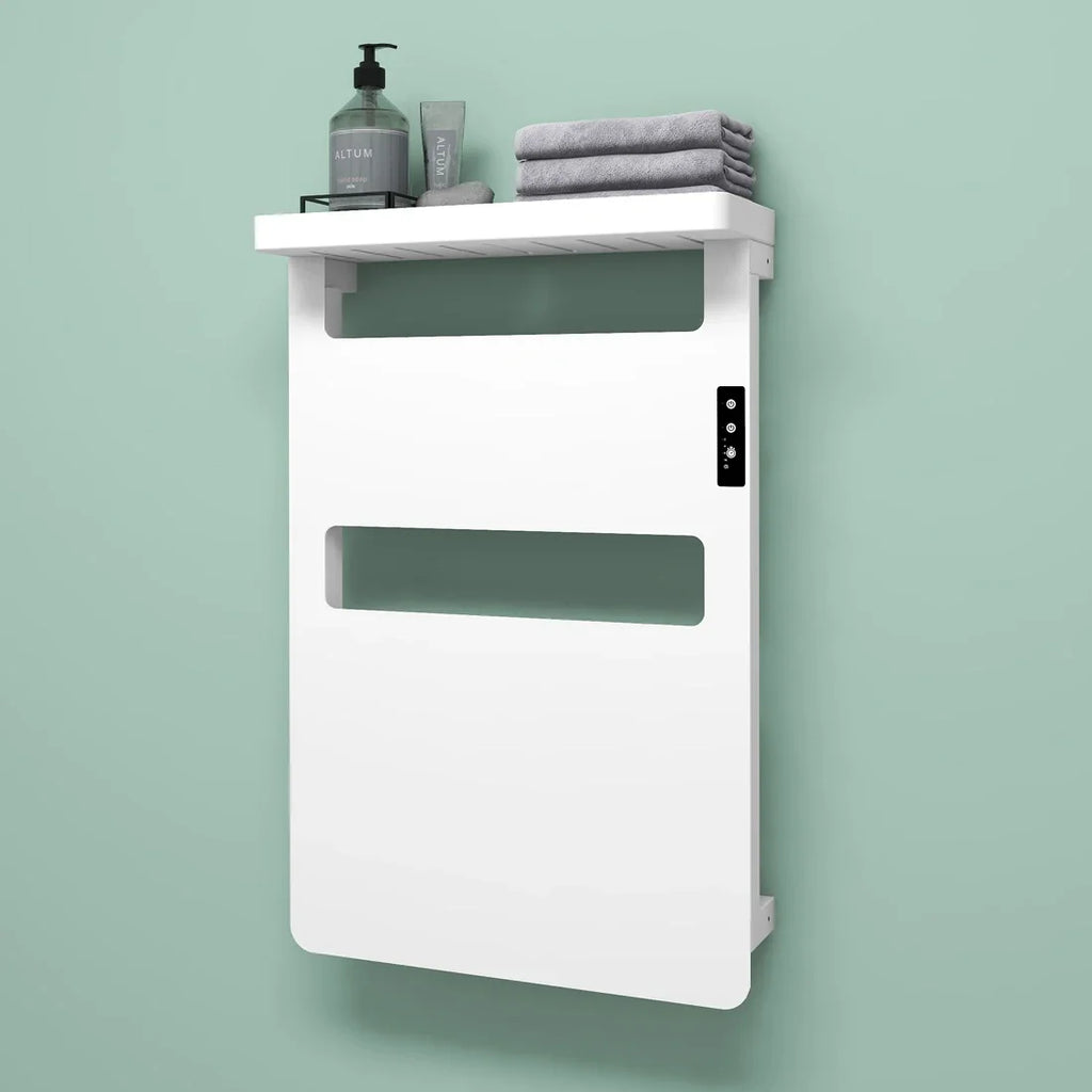 Infrarotheizung bathroom accessories wall mounted electric towel warmer holder with smart touch control