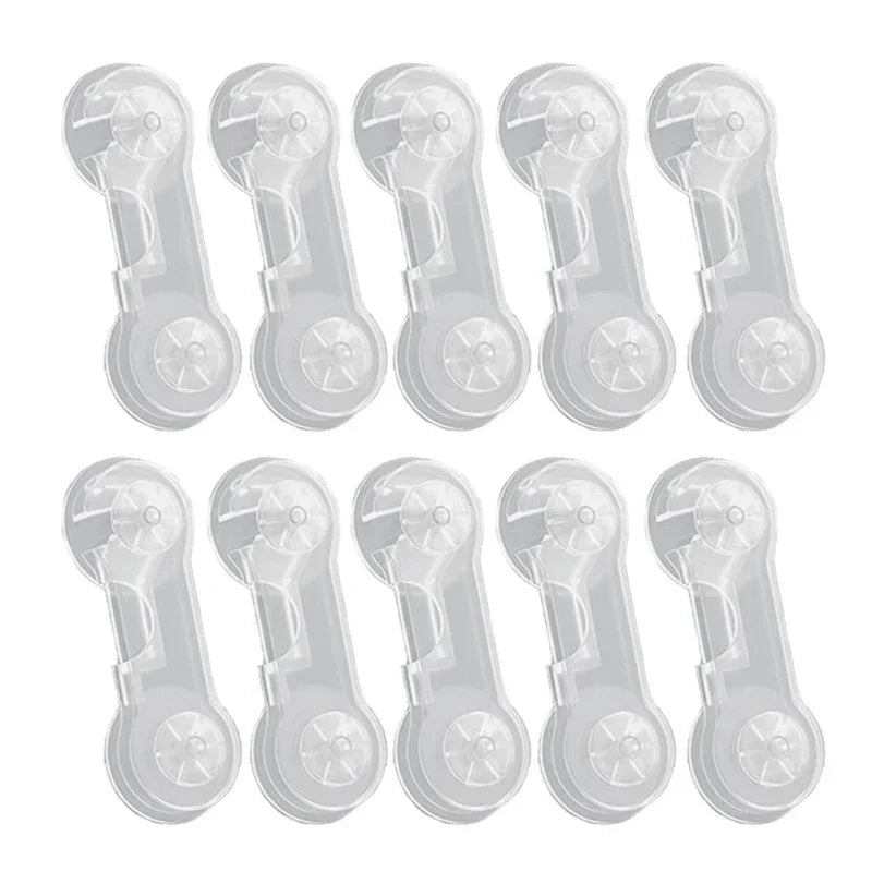 5/10Pcs Baby Cabinet Locks Strap Drawer Lock Child Anti-opening Refrigerator Lock Home Baby Anti-pinch Safety Protection Buckle