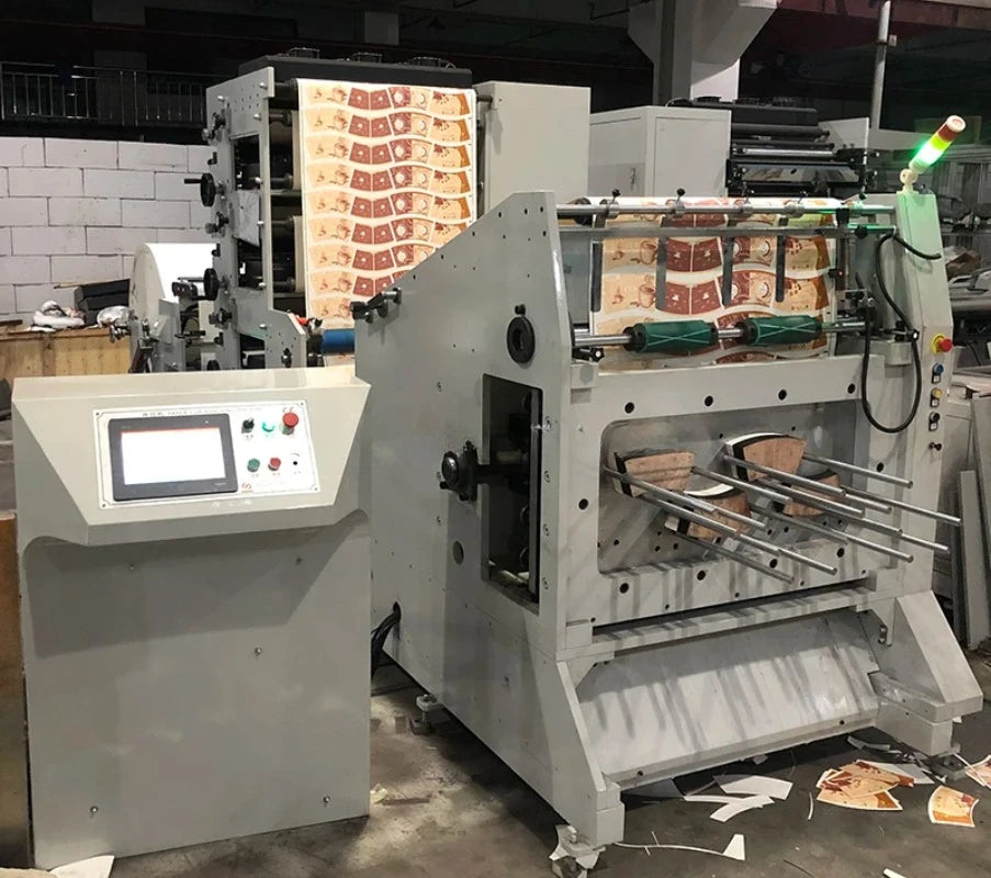 Manufacture 4 Color Jumbol Roll Coated Paper Cup Flexo Graphic Printing Machine Paper Bowl Cup Flexo Graphic Printing Machine