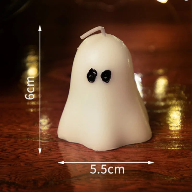 Halloween Decorative Decor Home Candles Ghost Candles Pumpkin Candle Scented Guest Gift Candles Halloween Accessories Home Decor