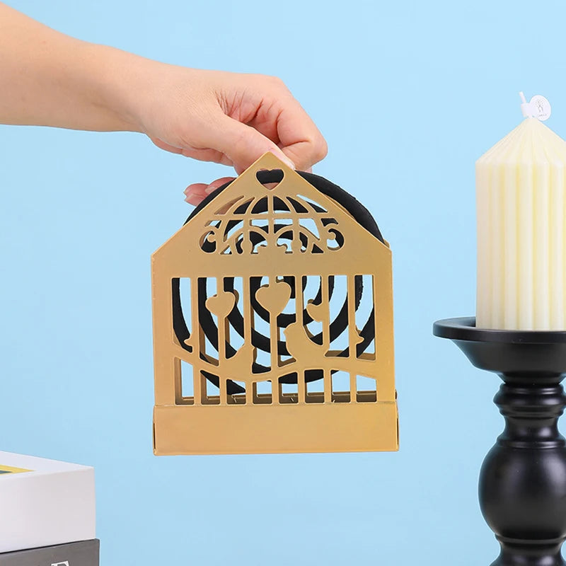 Outdoor Camping Mosquito Coil Holder Tray Portable Hotel Insect Repellent Rack Bracket Tray Home Camping Supplies