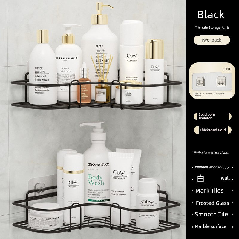 Punch-Free Wall Hanging Washstand Cosmetic Shelf