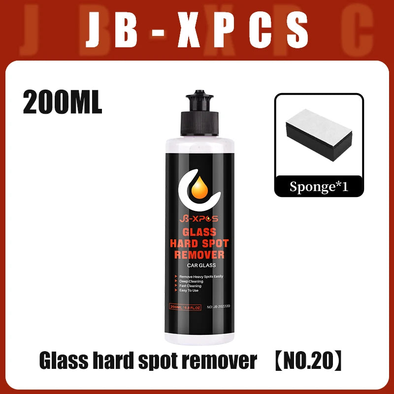 Glass Hard Water Spot Remover Heavy Oil Film Cleaner Paste Deep Cleaning for Bathroom Auto Windshield Car Care Accessorie