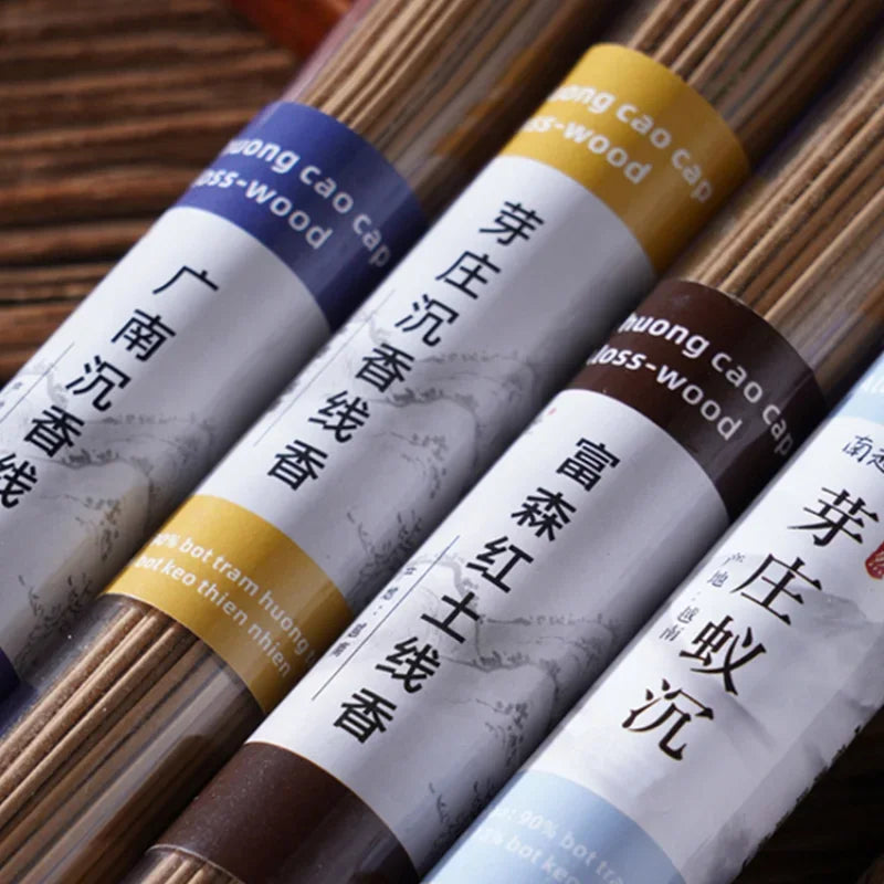Vietnam Nha Trang Agilawood Stick Home Soothing Nerves and Meditation Fuson Incense Natural Soothing Stress Health Care Simple