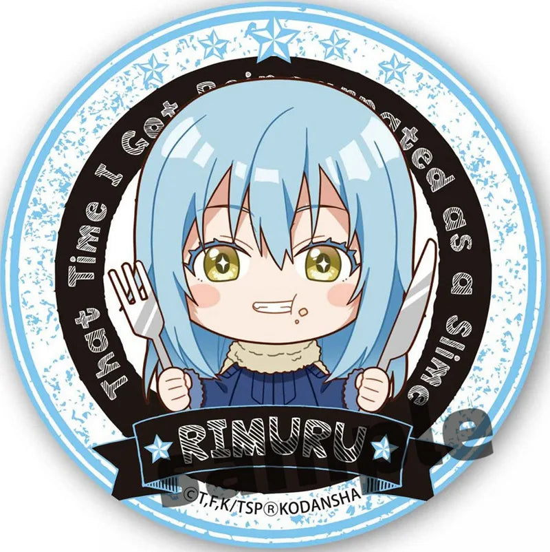 58MM Character Benimaru Shuna Artistic Fashion Costumes Badge Rimuru Tempest Novelty Popular Accessories Special Use Items Toy