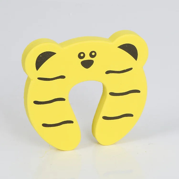 Children Doorstop Door Clip Soft Foam Door Stopper Holder EVA C Shape Kids Doorstops Baby Safety Locks Finger Security Protecter