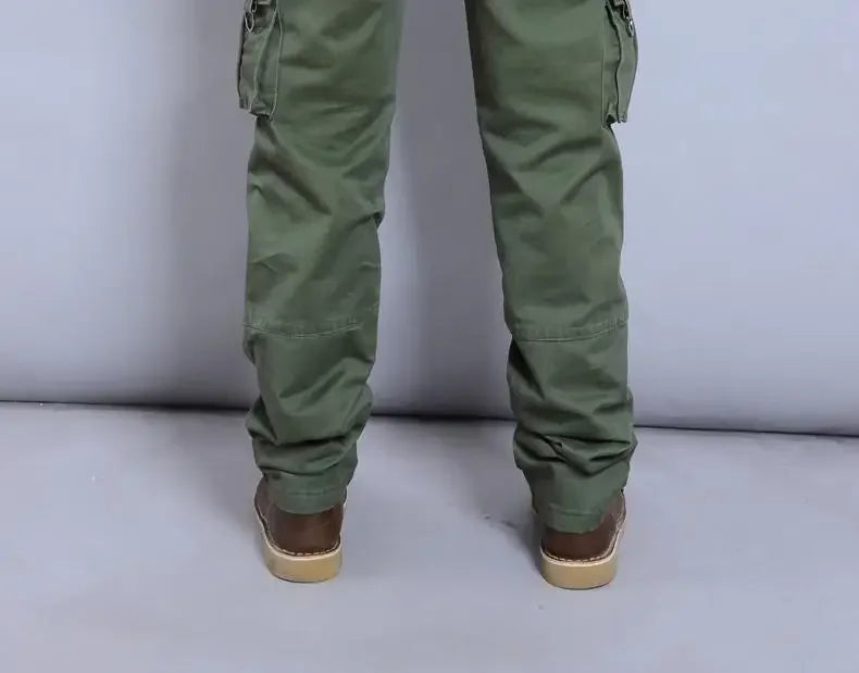Outdoor Hiking Cotton Male Trousers Baggy Aesthetic Korean Style Cheap Y2k Vintage Men's Cargo Pants Fashion Slacks New In Long