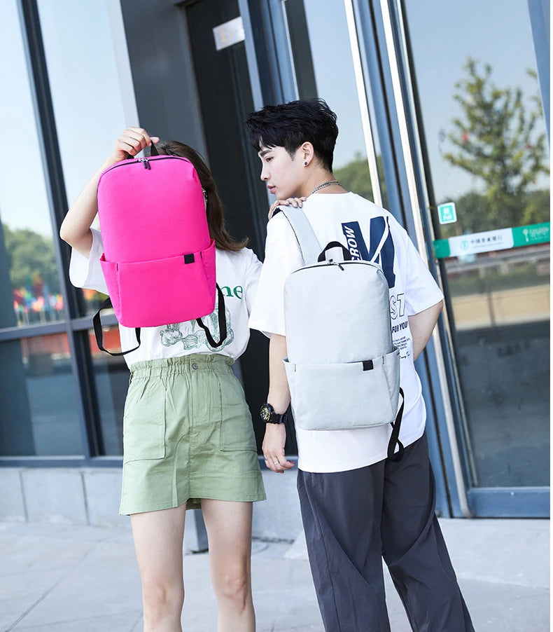 New Sports Backpacks for Unisex 10L Outdooor High Capacity Oxford Waterproof College Backpack Women Men Travel School Bags