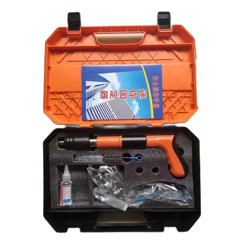 Handheld Cordless Manual Nailing Gun, Household, Strong Concrete Wall Nails, Shooting Gun, Power Tool