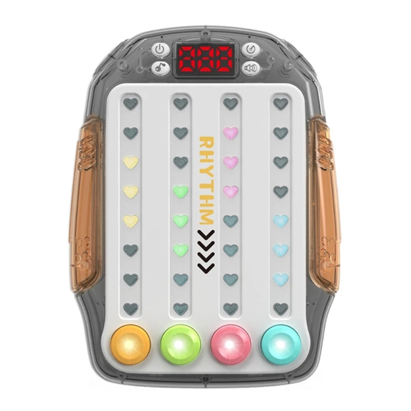 Hand Training Toy for Kids Children Handheld Puzzle Console Quick Push Game D46B