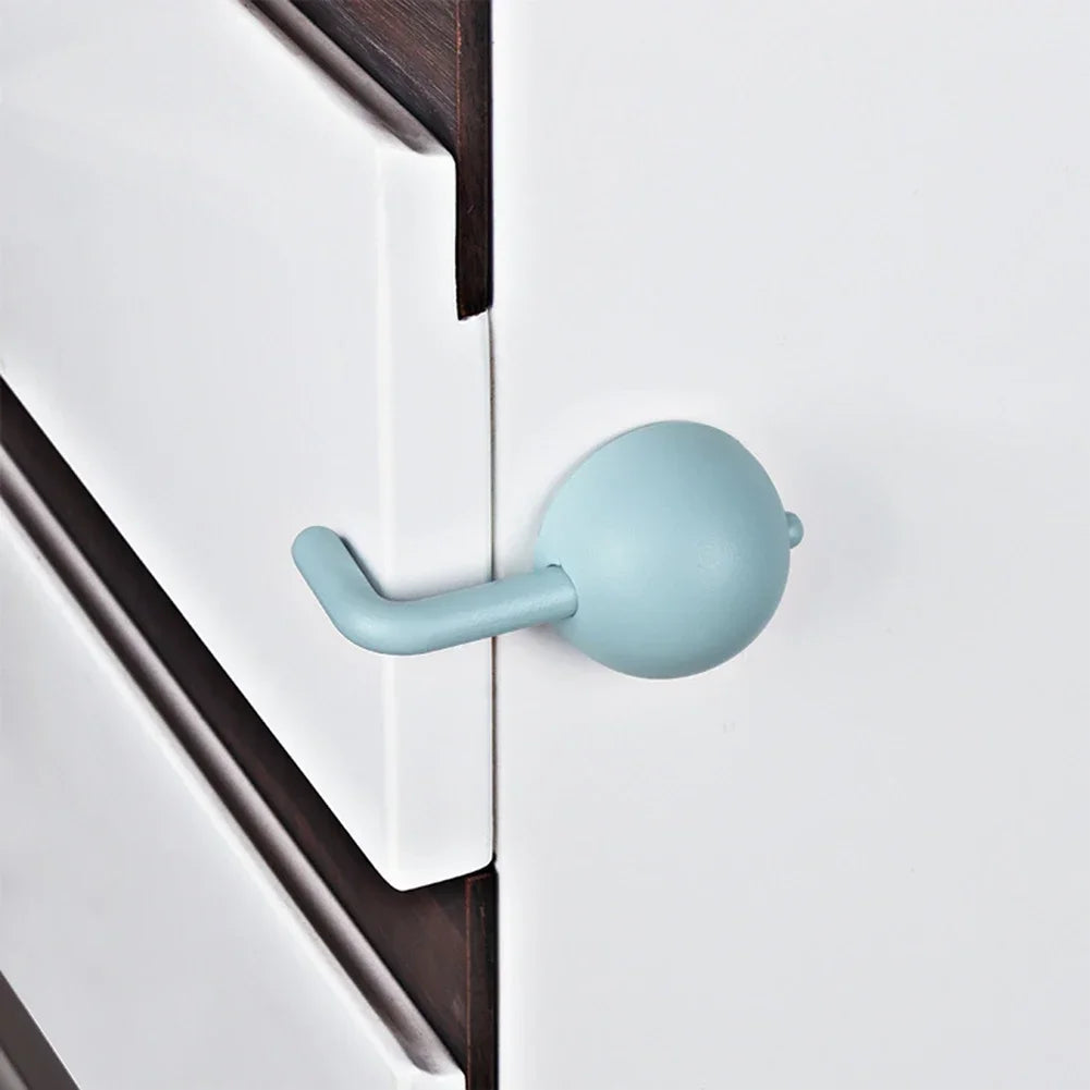 Multifunctional Baby Safety Lock Anti-Pinch Hand Children Safety Cabinet Door Drawer Locks Security Refrigerator Buckle