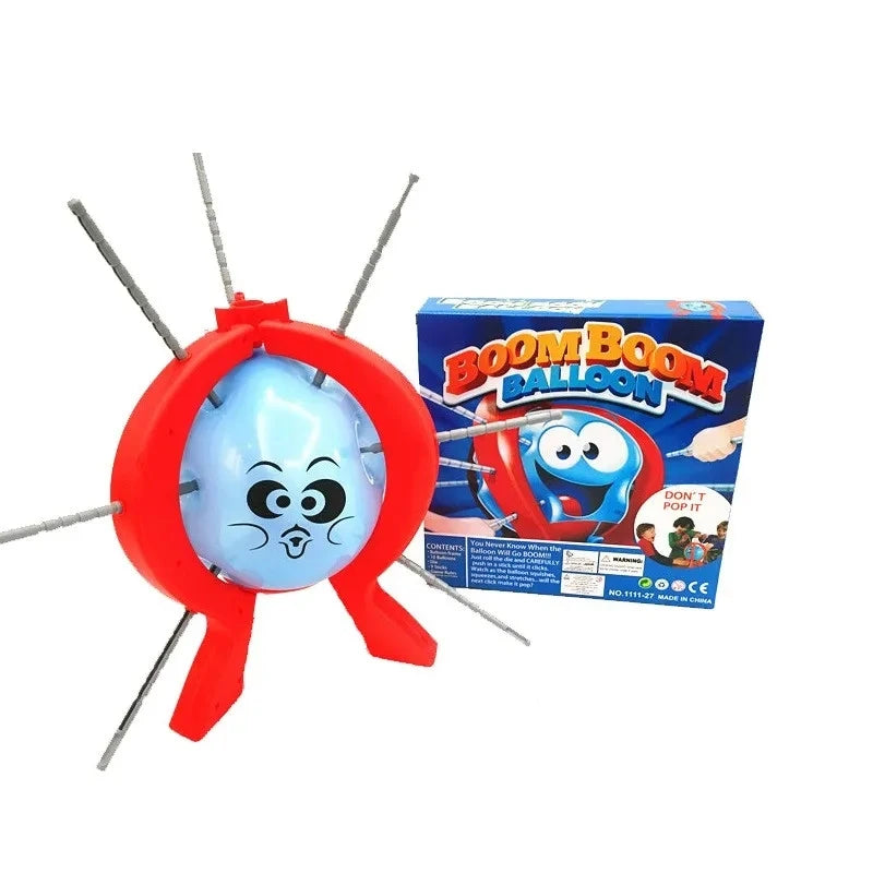 Exciting boom boom balloon tabletop game bursting balloon for party game prop Prank punishment for kids family birthday present