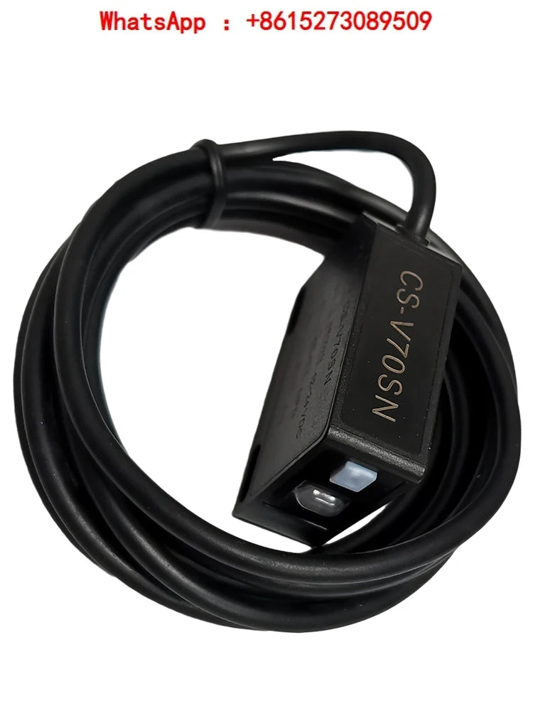 Fluorescent sensor CS-V70 induces industrial automation control of labeled adhesive solutions containing fluorescent components