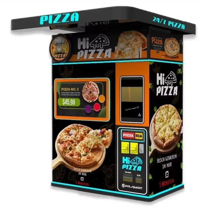 Pizza Hot Food Vending Machine Factory Potato Fried Soup Touch Screen Vending Machine Tea Snack Maquina Vending Machine