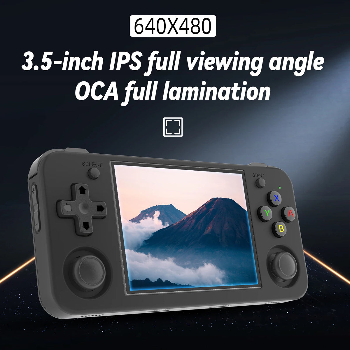 RG35XX H 3.5-inch IPS Screen Handheld Game Console with  Linux System 64G Portable Pocket Video Player 3300mAh WIFI/Bluetooth