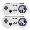 2PCS Wireless Video Game Console For SF2000/SF900/SG800 Portable Handheld Game Console with Rocker Gaming Controller Accessories