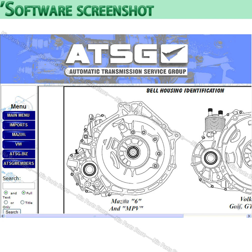 Automatic Transmissions Service Group 2017 ATSG Diagnostic software inspection tools Repair Information tuning auto data Program