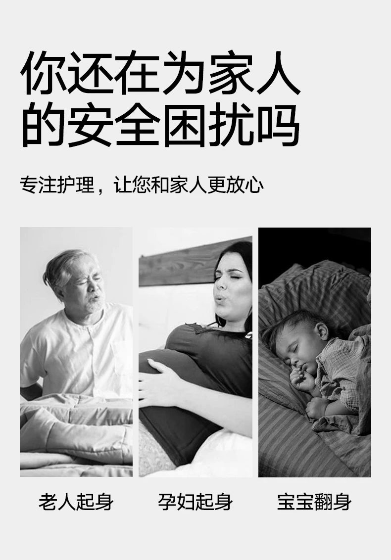 Fall Prevention Hand Guard Senior Bed Rails Safety Handrail Senior Bed Rails Side Handle Barandilla Personas Senior Furniture