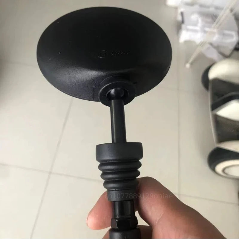 Motorcycle Modification Rearview Mirror, Outdoor Riding Anti Fall Folding Circular Mirror, Universal Motorcycle Accessories