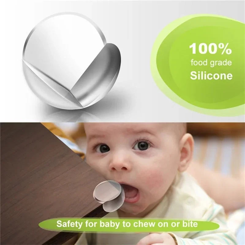Child Baby Safety Silicone Protector Table Corner Edge Protection Cover Children Anticollision Edge & Guards  Baby Safety