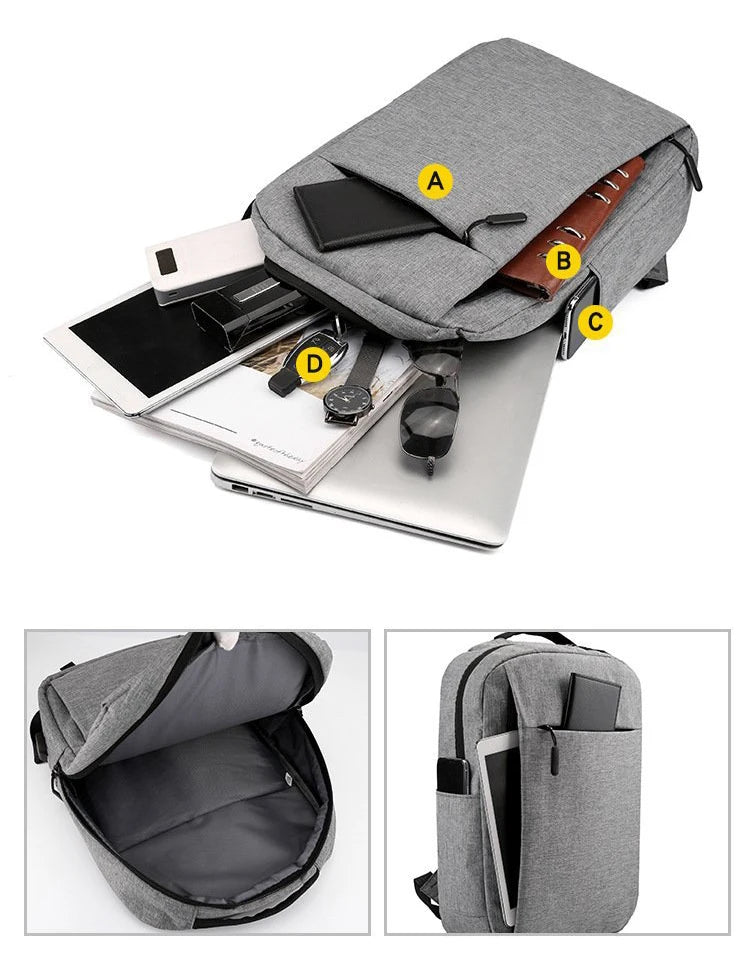 Capybara Laptop Backpack for Men,women Cute Animal Multi-functional Backpacks Fashion Anime Male Usb Charging Computer Bag Gift