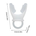 Respiratory Muscles Trainer Portable Lightweight Lung Exerciser Compact Silicone Breathing  Muscle Trainer Exercise Device
