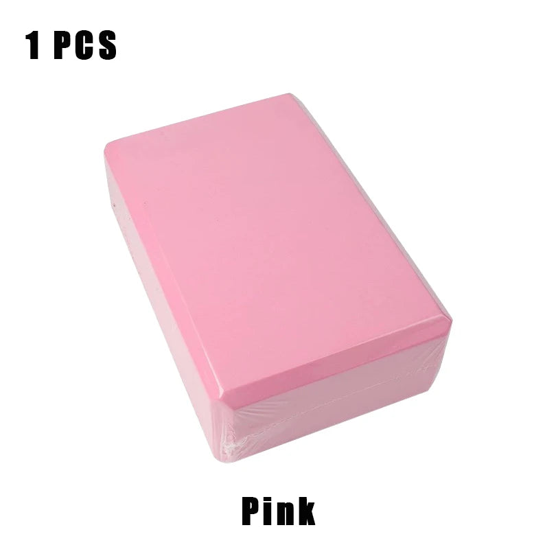 Yoga Cubes Blocks Building Pilates Bricks Sports Yoga Supplies Exercise Fitness Eva Reinforcement Mats Home Exercise Equipment