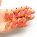 10pcs Mini Alcohol Drink Bottle Simulation Beverages DIY Home Decor Miniatures Fairy Garden Ornament Dollhouse Decor Accessories