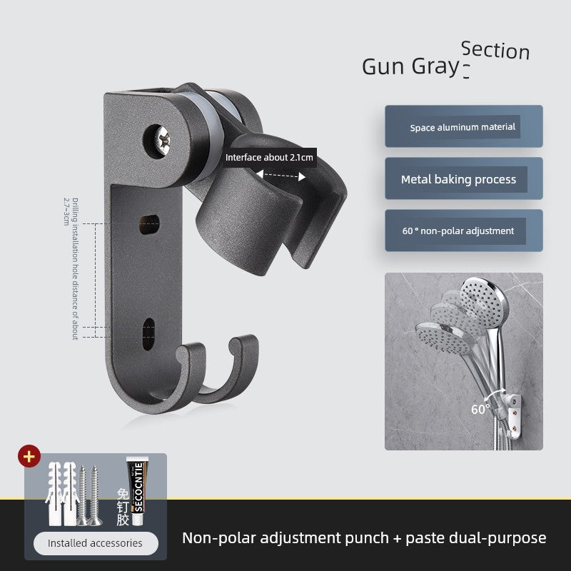 Fixed Seat Shower Head Old-Fashioned Screw Shower Bracket