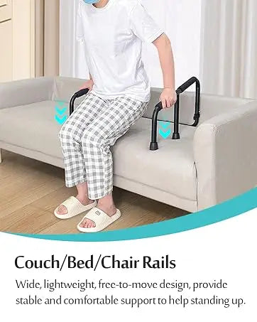 Trapeze Bar for Bed Mobility Aids, Bedside Pull Up Bar, Bed Lift for Elderly Seniors Transfer Rail, Medical Trapeze